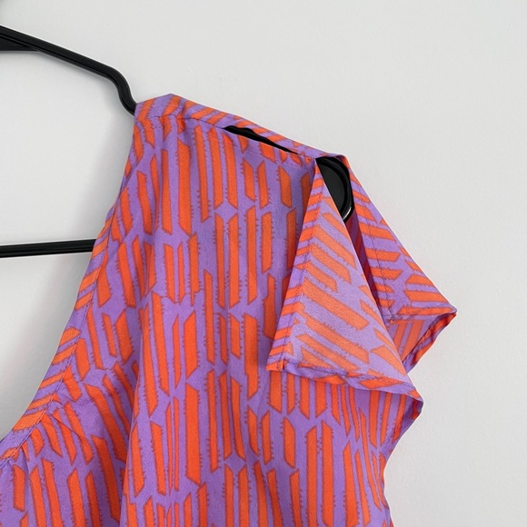 Collective Concepts Printed Flutter Sleeve Dress 🌟 - Picture 4 of 4